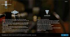 Desktop Screenshot of highresaudio.com